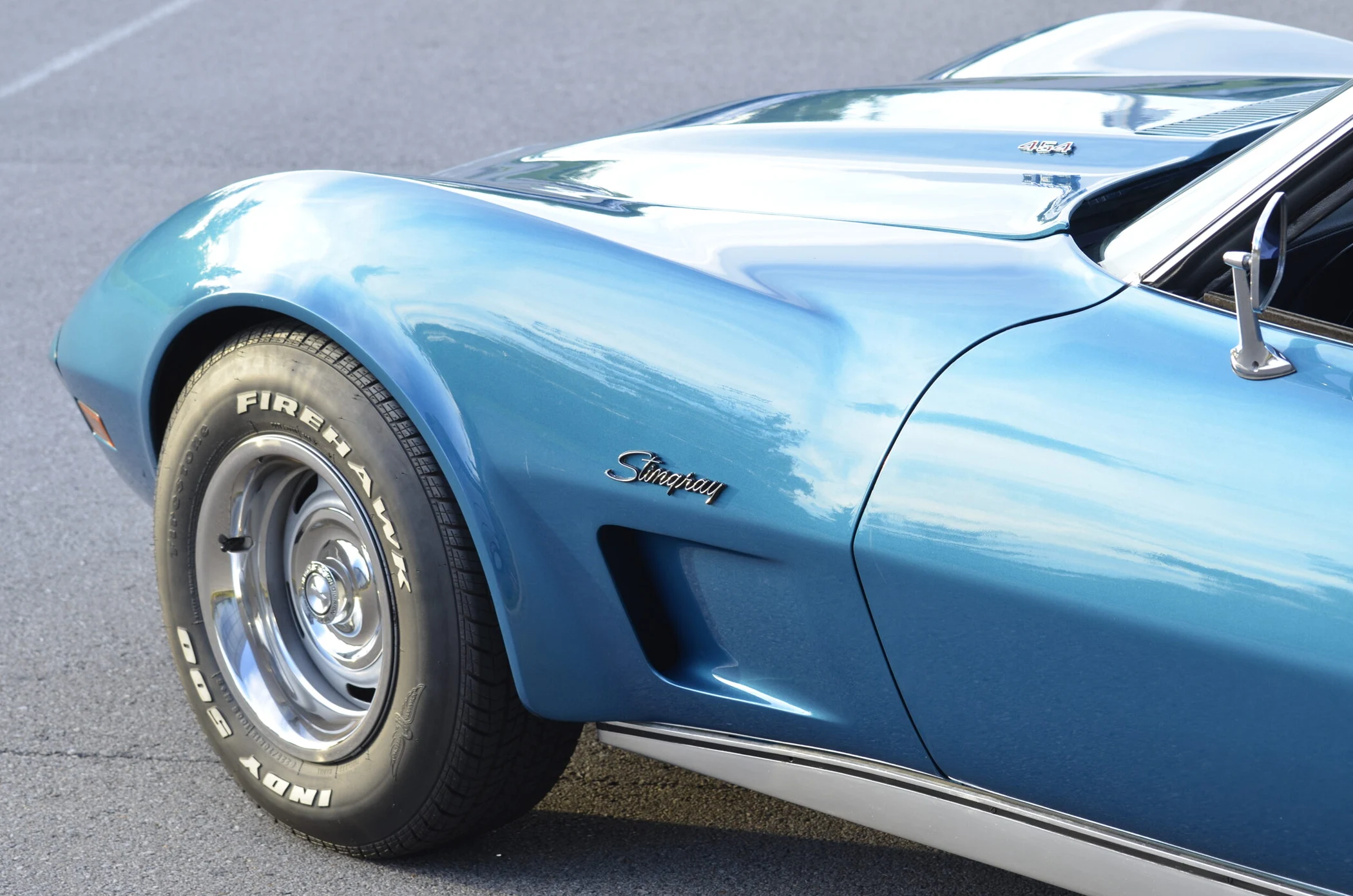 Front fender and Rally wheel